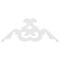 Ekena Millwork Pitch Benson Architectural Grade PVC Gable Pediment, 36"W x 16 1/2"H x 1"P (11/12) GPP036X017X100BEN - alternate 4